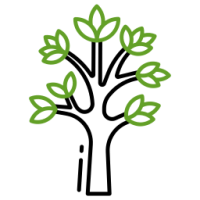 Pictogramme d'un arbre Pictogramme d'un arbre